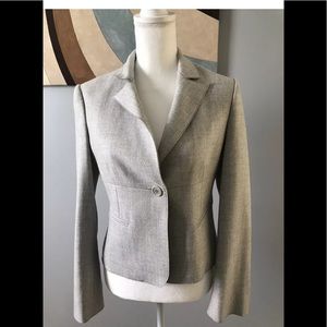 BCBG Max Azria Womens Blazer Size S, Tan Neutral